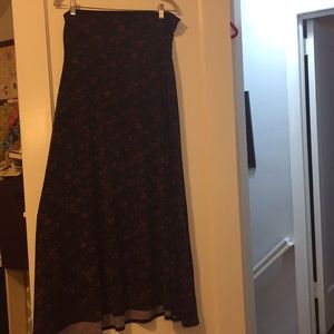 Large Lularoe Maxi skirt